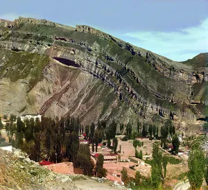 Caucasus Prints: Village of Nizhnii Gunib in Dagestan