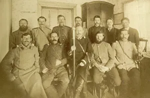 Slavic Prints: Village and Settlements Chiefs, 1909. Creator: Nikolai Georgievich Katanaev