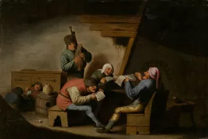 The village singers. Artist: Ostade, Adriaen Jansz, van (1610-1685)