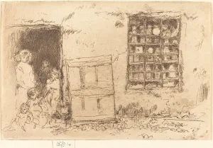 The Village Sweet-Shop, 1887. Creator: James Abbott McNeill Whistler