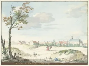 The village of Terheijden, 1744. Creator: Aert Schouman