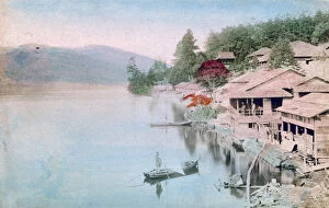 Village by water, Japan