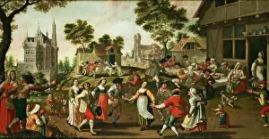 A village wedding, 1647. Creator: Bordelet, Louis (active 1640s)