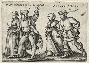 1500 1550 Prints: The Village Wedding: Her Gregorius Mercz / Marcus April