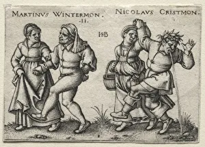 1500 1550 Prints: The Village Wedding: Martinus Wintermon / Nicolaus Cristmon