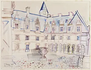 Dufy Prints: Villandry, 1937. Creator: Raoul Dufy
