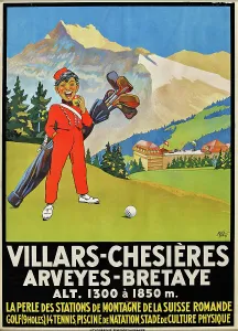 Villars-Chesières, 1925. Creator: May; Walther von (1876-1942)