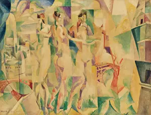 Delaunay Prints: Ville de Paris, 1910-1912. Creator: Delaunay, Robert (1885-1941)