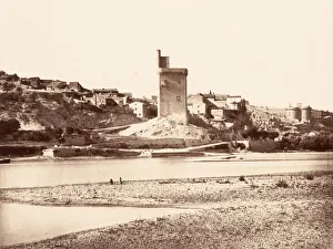édouard Baldus Collection: Villeneuve les Avignon, ca. 1862. Creator: Edouard Baldus