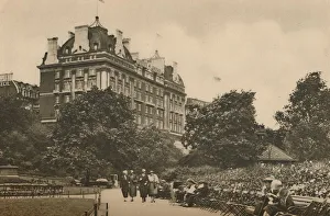 Villiers Street Section of the Victoria Garden and a View of the Cecil Hotel, c1935 Villiers Street Section of the Victoria Garden and a View of the Cecil Hotel, c1935