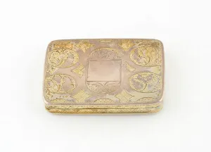 Vinaigrette, Birmingham, c. 1812 / 13. Creator: Joseph Willmore
