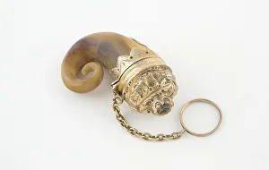 Perfume Gallery: Vinaigrette, Scotland, c. 1825. Creator: Unknown