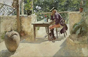 The Vine, 1884. Creator: Carl Larsson