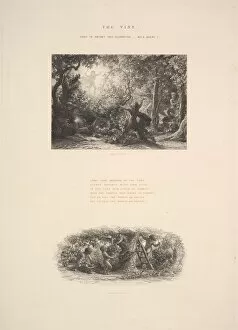 Dionysos Collection: The Vine, or Plumpy Bacchus, 1880. Creator: Samuel Palmer