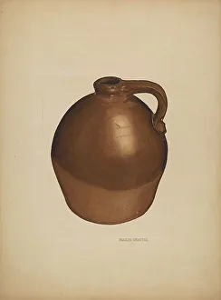 Vinegar Prints: Vinegar Jug, c. 1940. Creator: Charles Kempter