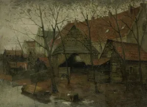 Tiled Prints: The Vinkenbuurt near Amsterdam, 1885-1900. Creator: Johann Eduard Karsen