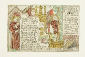 Block Book Prints: The Vintage of the Grapes of the Vine