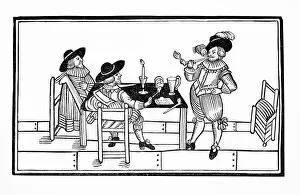 Tavern Gallery: Vintners in an ale house, 1642