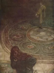Robinson Prints: Viola: Yet A Barful Strife! Whoe er I Woo