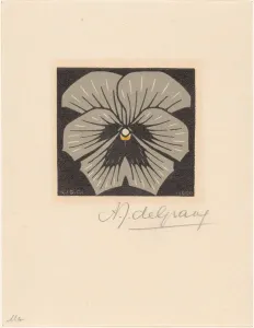 Sweet Violet Prints: Violet, 1920. Creator: Julie de Graag