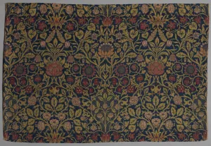 Violet and Columbine, 1883. Creator: William Morris (British, 1834-1896)
