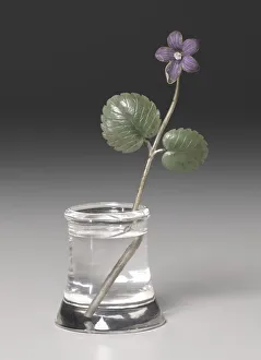 Rock Crystal Prints: Violet, late 1800s - early 1900s