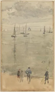 Seascape Prints: Violet [Note?]...The Return of the Fishing Boats