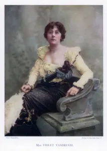 Violet Prints: Violet Vanbrugh, English actress, 1901. Artist: Window & Grove