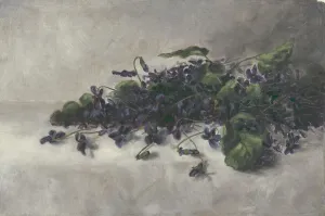 Sweet Violet Prints: Violets, ca. 1890. Creator: Pauline Powell Burns