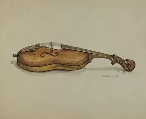 Violin, c. 1937. Creator: Augustine Haugland