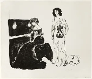 The Violin Concert, 1903. Creator: Edvard Munch