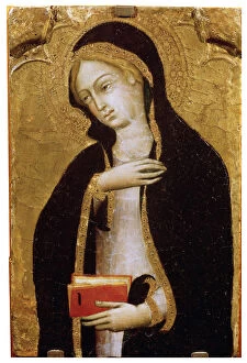Bartolo Gallery: Virgin Annunciate, c1410. Artist: Andrea di Bartolo
