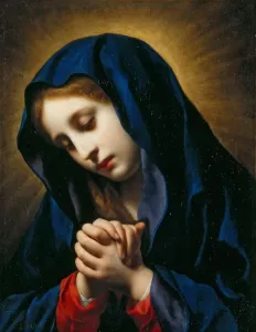 Carlo 1616 1686 Gallery: The Virgin of the Annunciation, 1653-1654