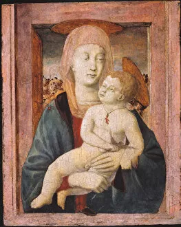 Tempera And Oil On Wood Collection: The Virgin and child, 1435-1438