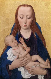 Bouts Dirck Prints: Virgin and Child, 1454-1553. Creator: Dieric Bouts