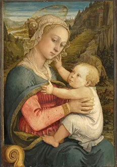 Munich Prints: Virgin and Child, 1460. Creator: Lippi, Fra Filippo (1406-1469)