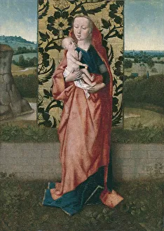 Bouts Dirck Prints: The Virgin and Child, 1465. Creator: Unknown
