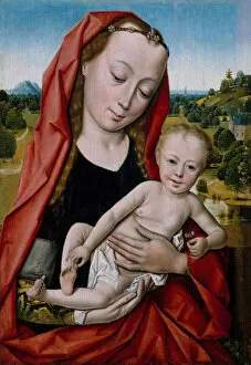 Bouts Dirck Collection: Virgin and Child, 1475-99. Creator: Workshop of Dieric Bouts (Netherlandish, Haarlem