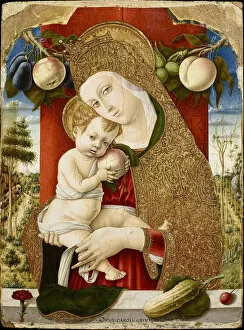 Accademia Carrara Gallery: Virgin and Child, 1482-1483. Artist: Crivelli, Carlo (c. 1435-c. 1495)