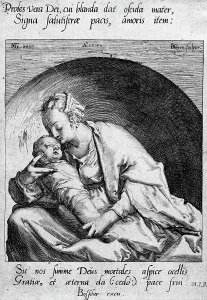 The Virgin and Child, 1590. Creator: Jacques de Gheyn II