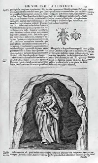 Athanasius Gallery: Virgin and child, 1678. Artist: Athanasius Kircher