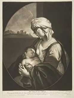 Simone Collection: Virgin and Child, 1772. Creator: Robert Laurie