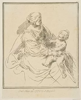 Alderman Boydell Gallery: Virgin and Child, 1775. Creator: Unknown