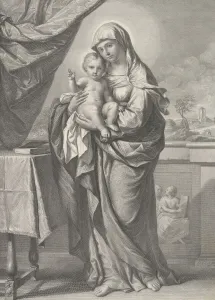 Virgin and Child, 19th century. Creators: Cesare Ferreri, Lorenzo Metalli