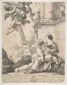 Virgin and Child with Angels, 1639. Creator: Laurent de la Hyre