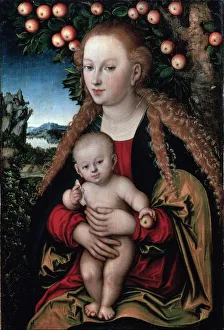 The Virgin and Child under an Apple Tree, c1525