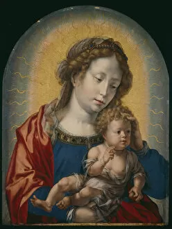 Affection Gallery: Virgin and Child, c. 1520. Creator: Jan Gossaert
