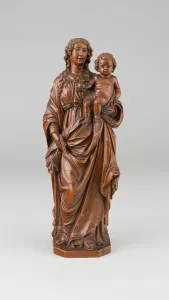 Boxwood Prints: Virgin and Child, c. 1700. Creator: Unknown