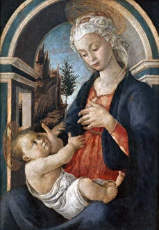Il Botticello Gallery: Virgin and Child, c1444-1510. Artist: Sandro Botticelli