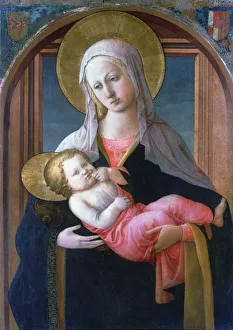 Filippino Prints: The Virgin and Child, c1450-1460. Artist: Filippino Lippi